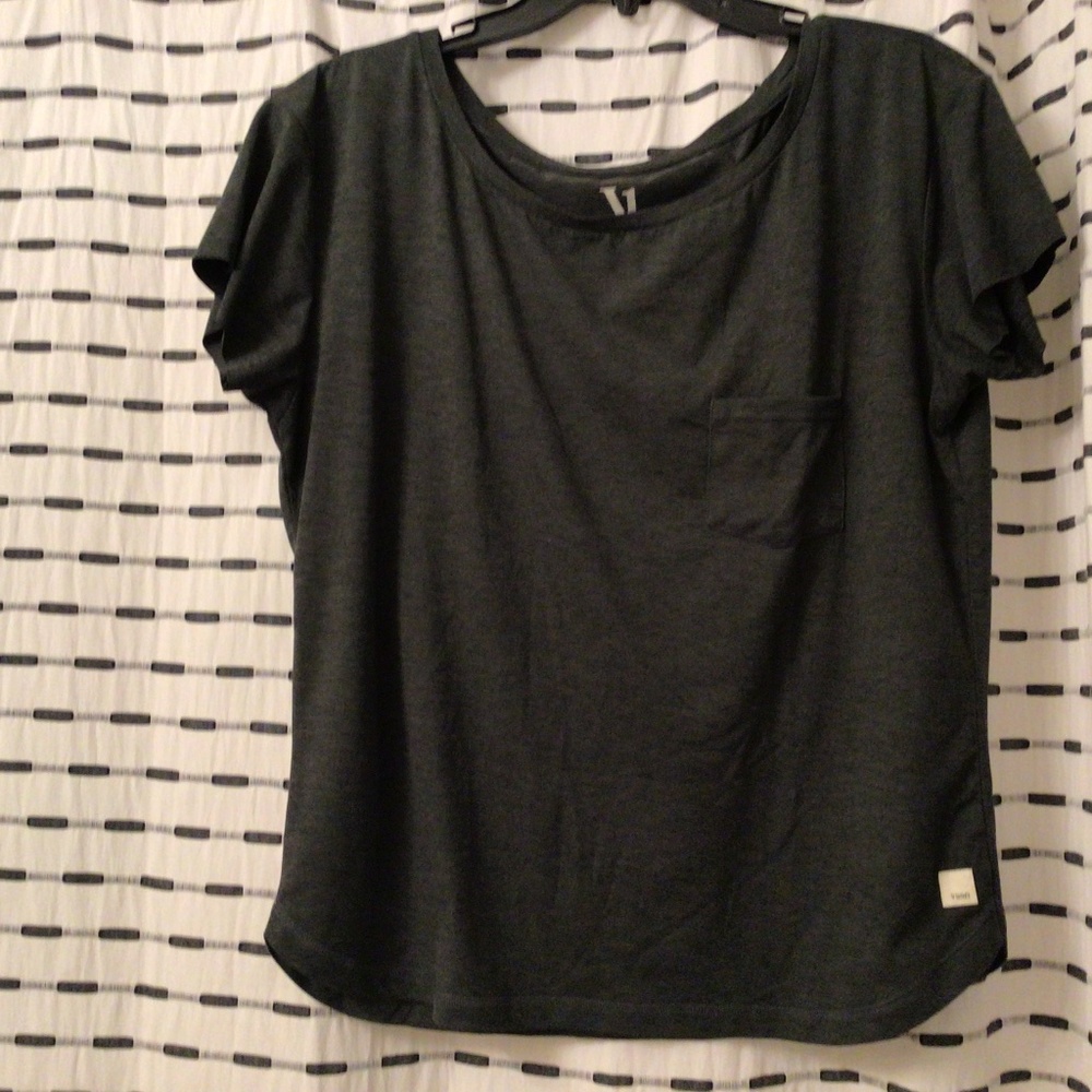 Soft as SilkPolyester Workout Shirt.  Like new, worn only once or twice .